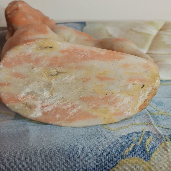 Red and White Jade Asian Tiger Sculpture - Picture 12 of 13